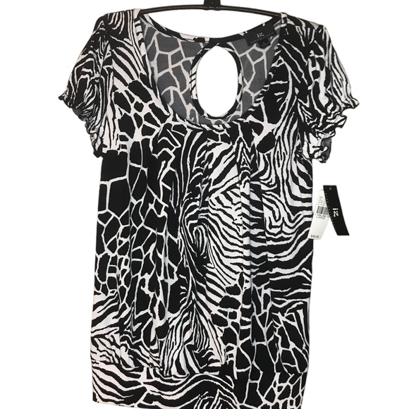 NWT IZ Byer Casual Blouse - Picture 1 of 8